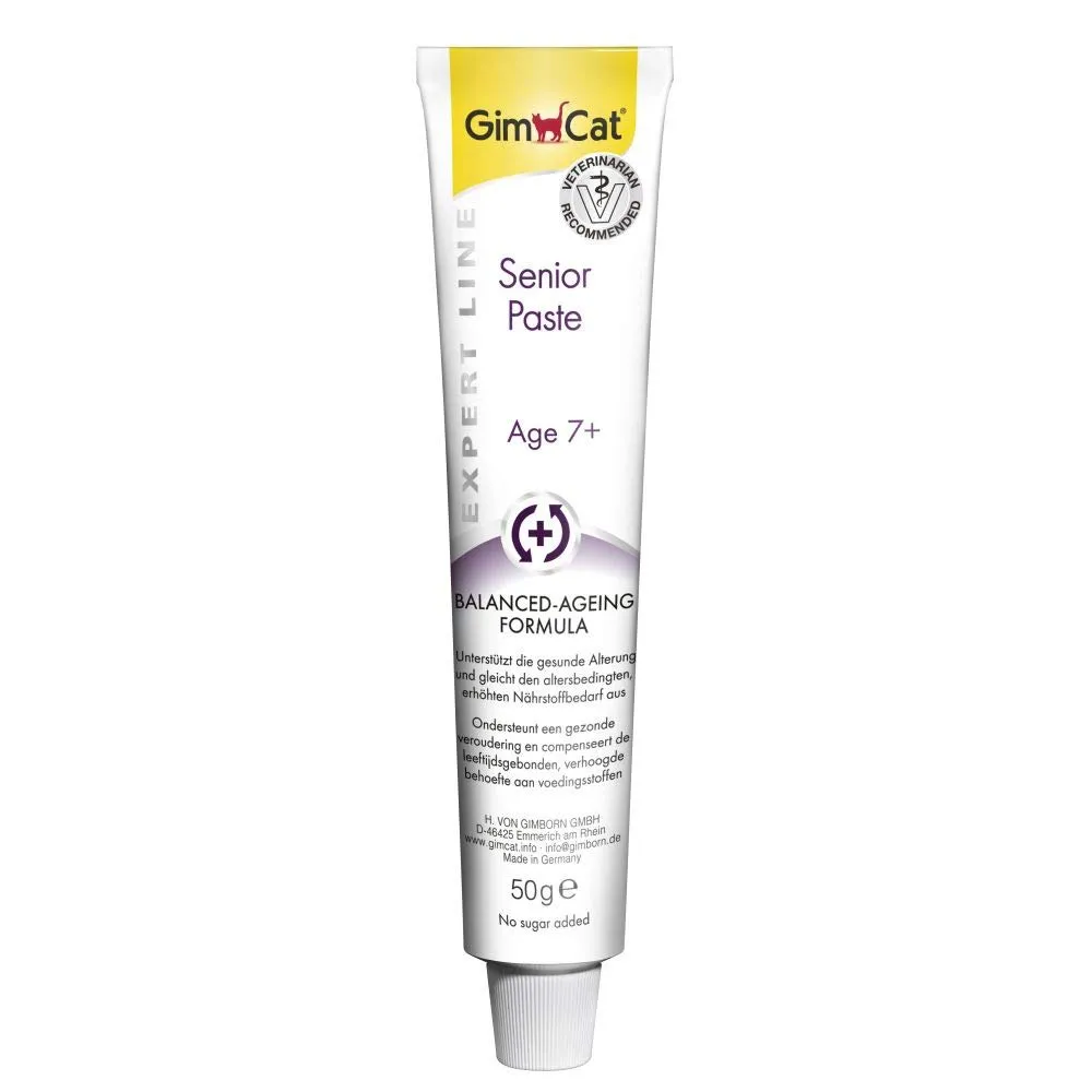 GimCat Expert Line Senior Paste for Cats 7+ Years, 50 g - immagine 4