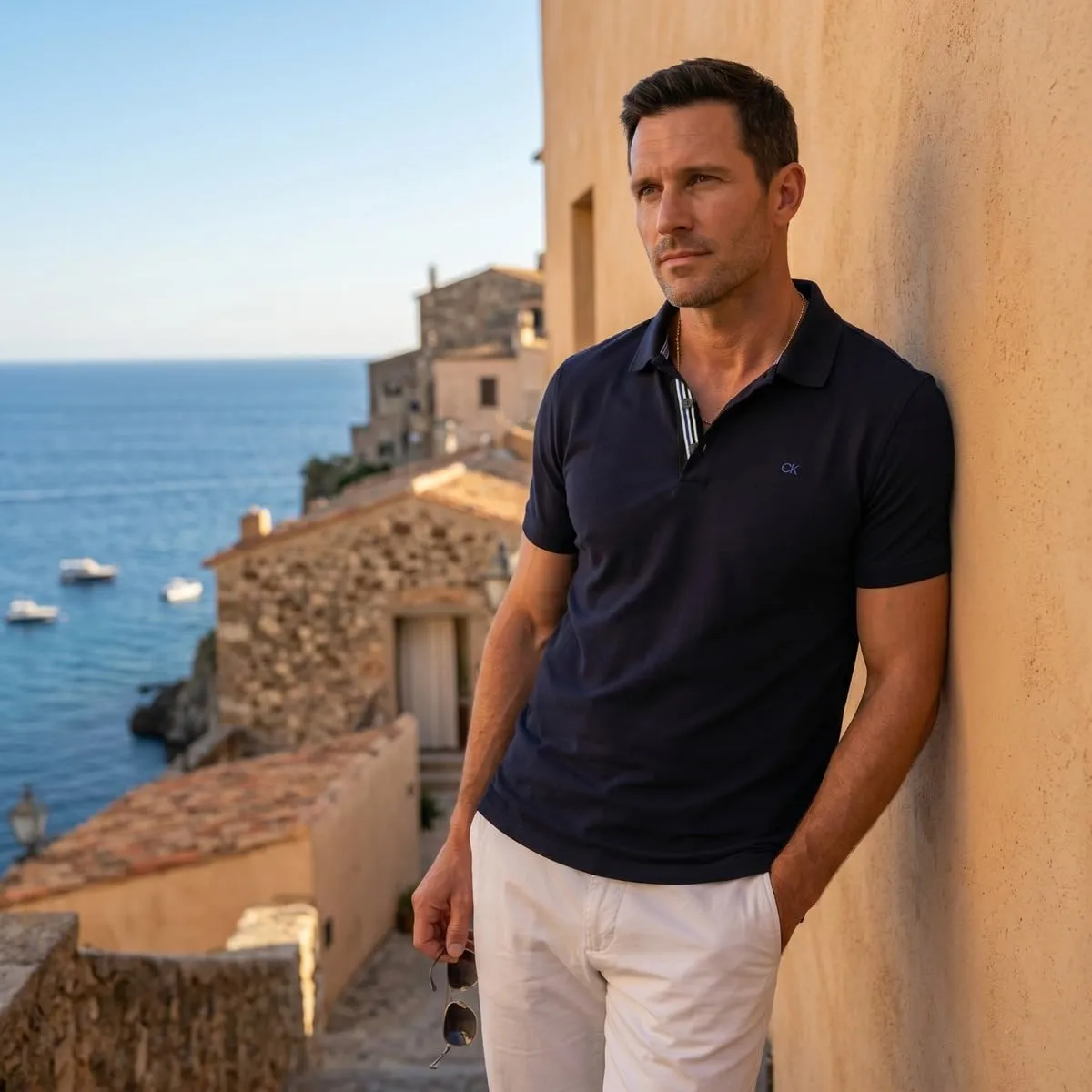Calvin Klein Polo Golf Campus - Navy Sport - 4XL - immagine 7