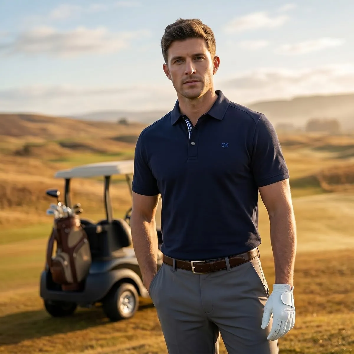 Calvin Klein Polo Golf Campus - Navy Sport - XXL - immagine 3