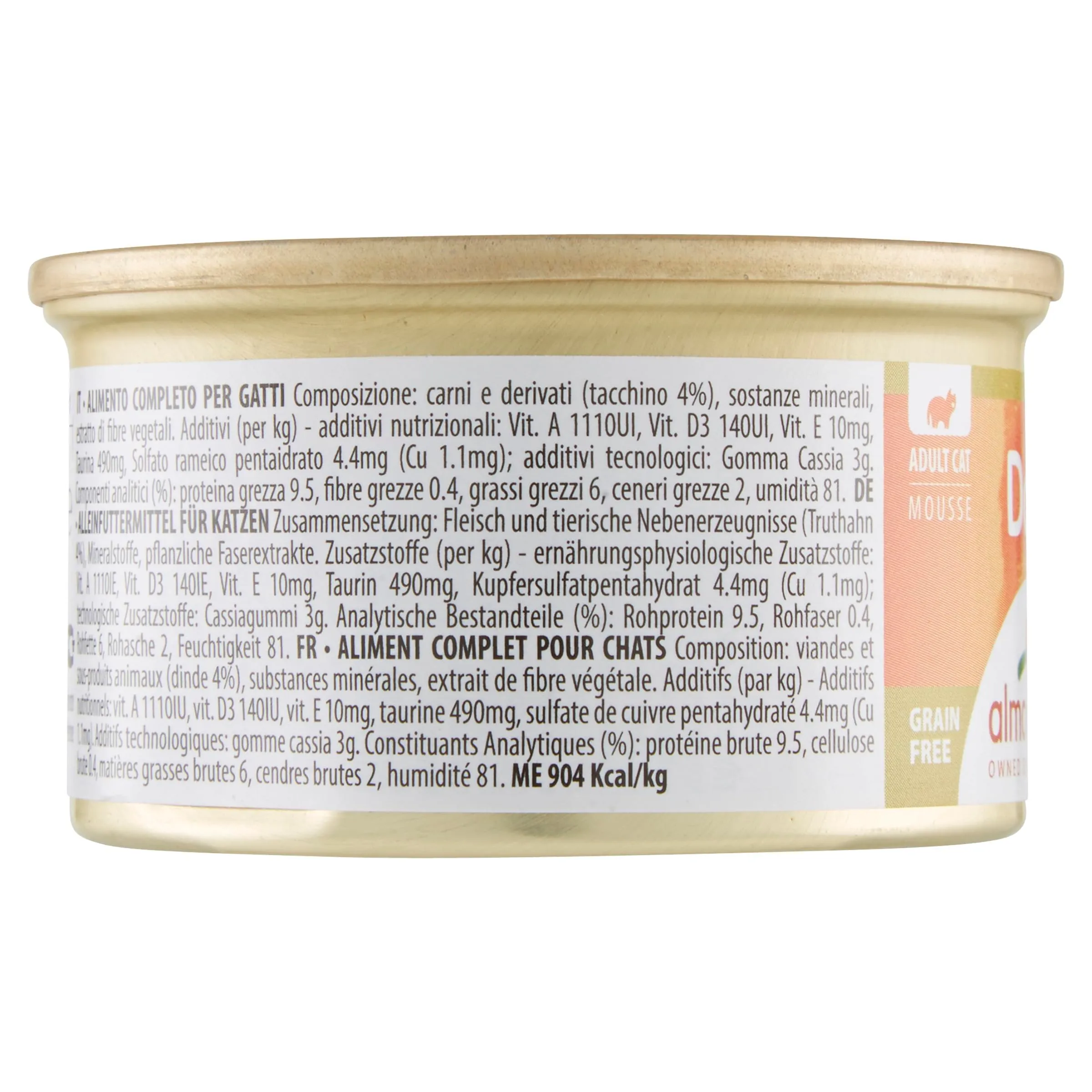 Almo Nature Daily Menu Mousse Con Tacchino, 85g, 24 Pack - immagine 2