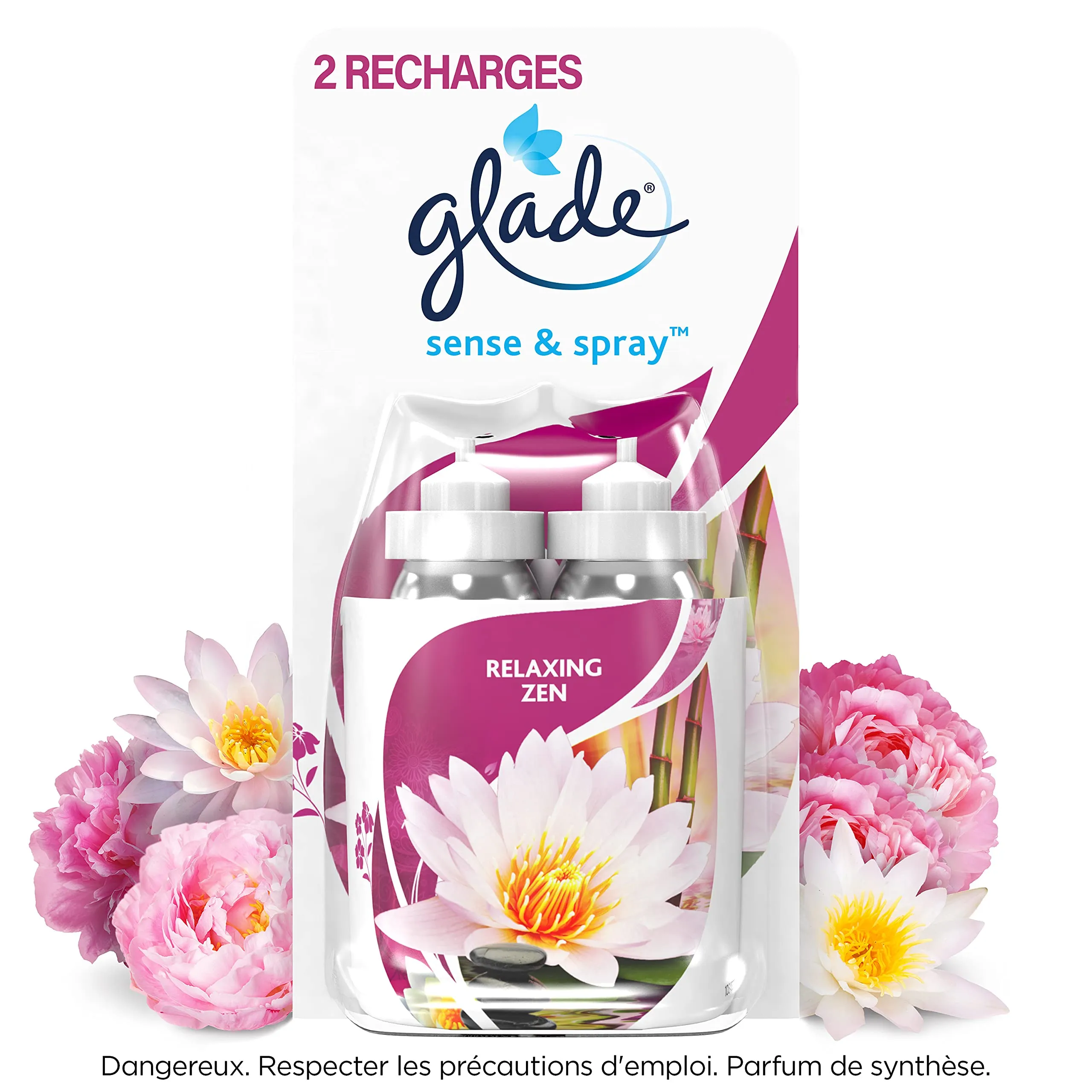Glade Sense & Spray Ricariche per Diffusore Automatico, Relaxing Zen, 2 pezzi - immagine 3