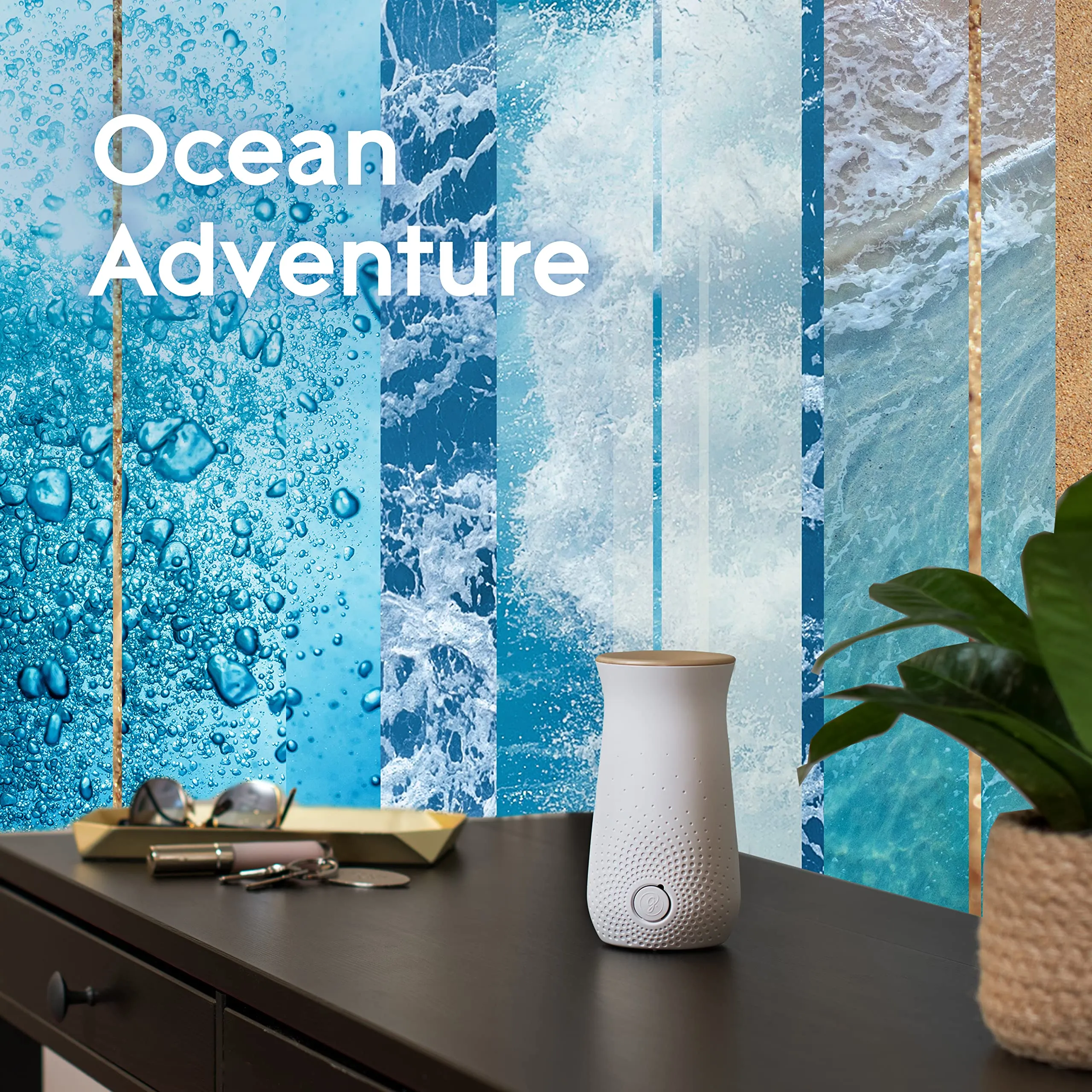 Glade Sense & Spray Profumatore per Ambienti, Ocean Adventure, 2 Ricariche - immagine 3