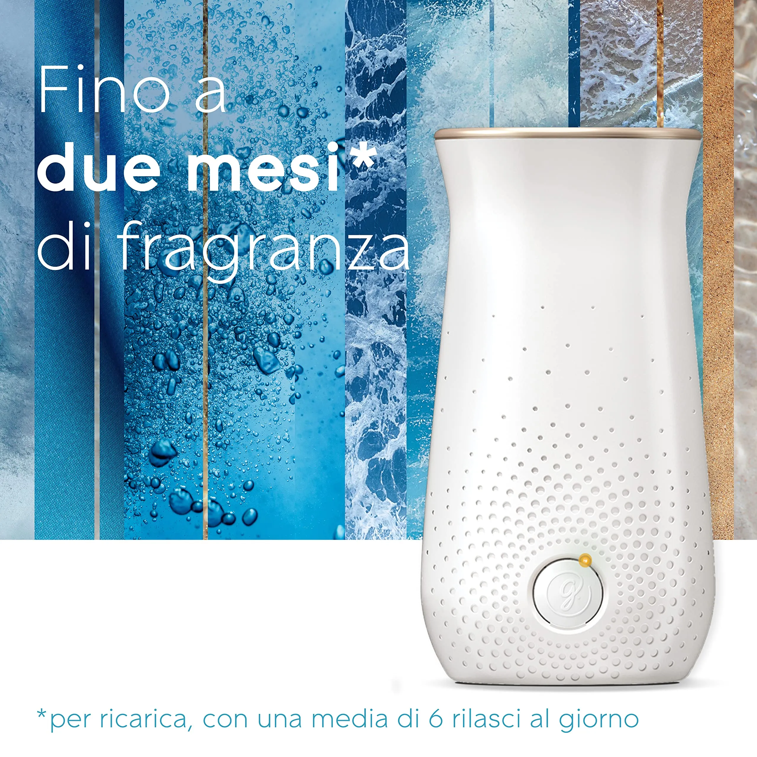 Glade Sense & Spray Profumatore per Ambienti, Ocean Adventure, 2 Ricariche - immagine 4