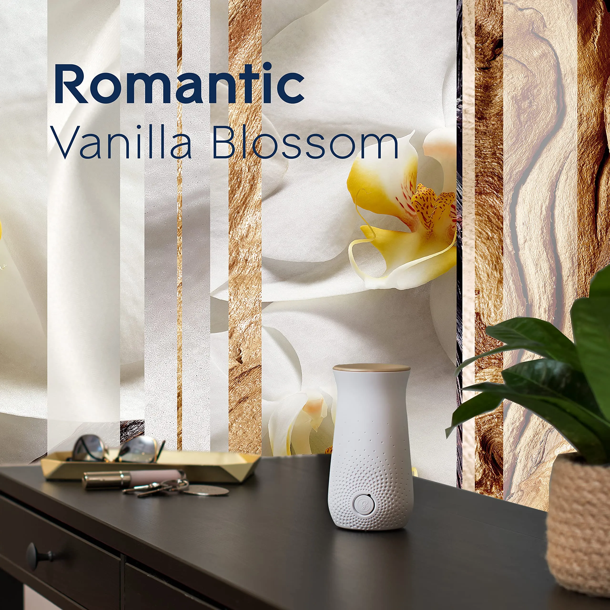Glade Sense & Spray Profumatore per Ambienti, Vanilla Blossom, 2 Ricariche (18 ml) - immagine 2