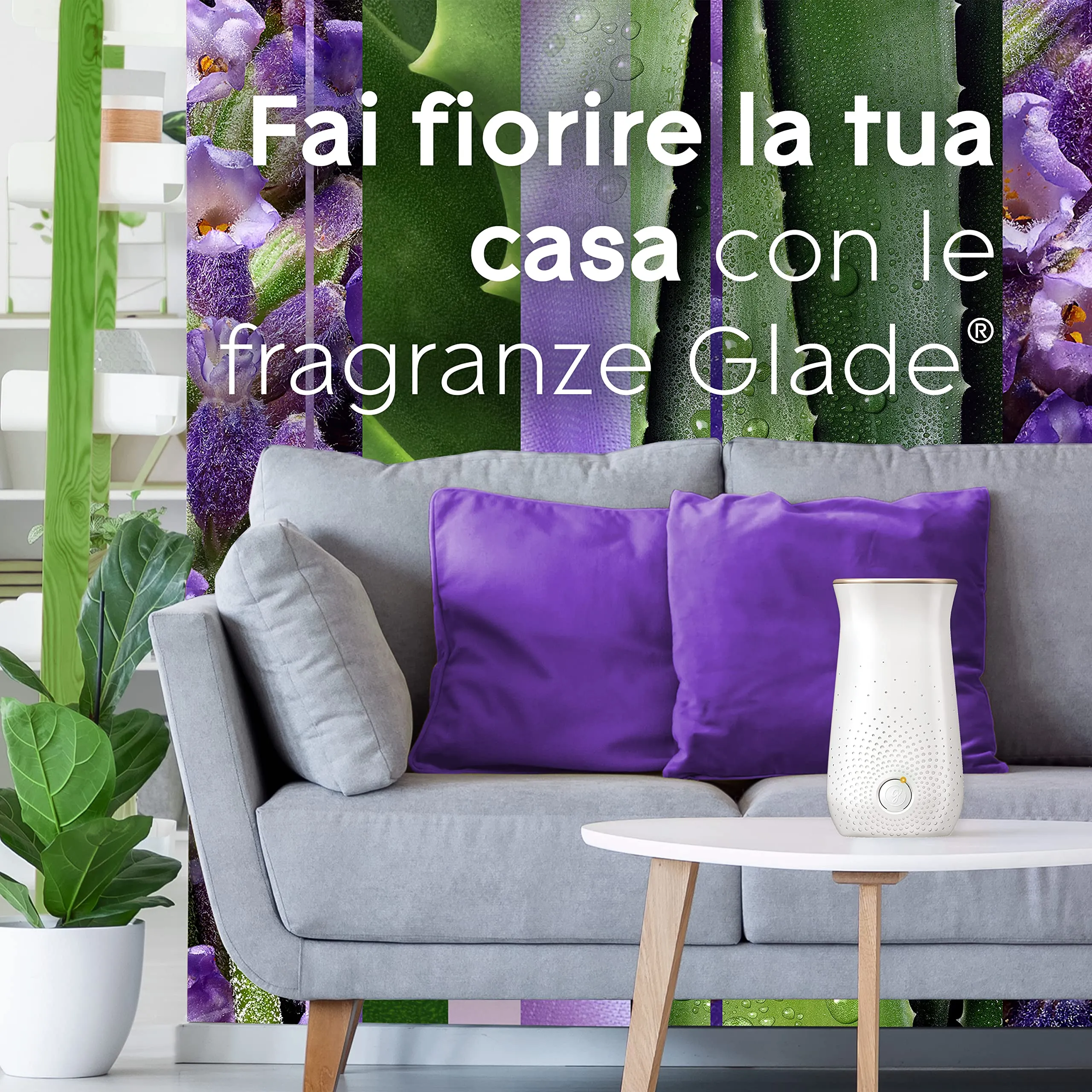 Glade Sense & Spray Ricariche, Lavanda e Aloe, 2 x 18 ml - immagine 6