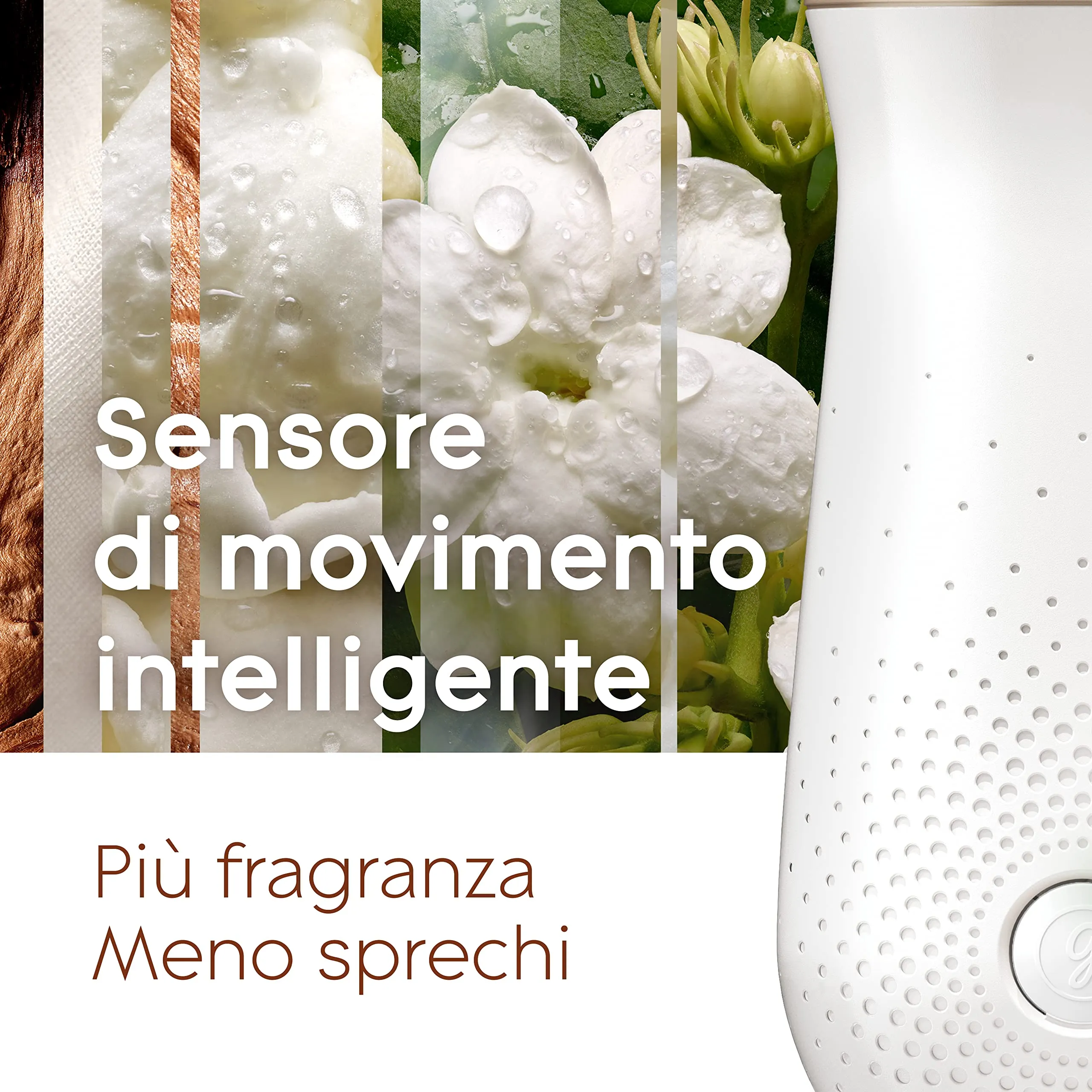 Glade Sense & Spray Profumatore per Ambienti, Sandalo di Bali, 2 Ricariche - immagine 5