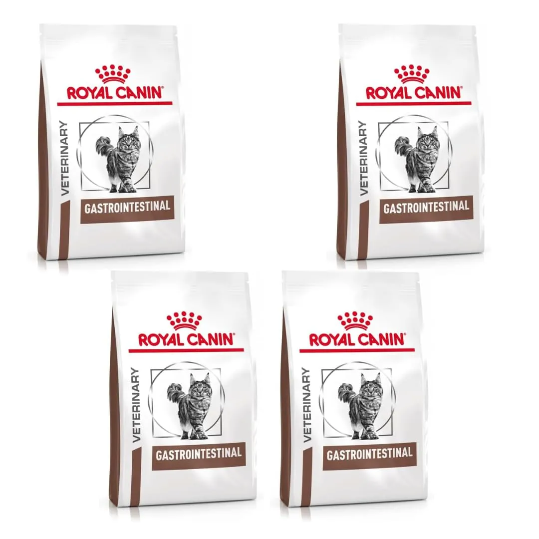 Royal Canin Veterinary Gastrointestinal Feline Cibo Secco per Gatti, 4 x 400 g - immagine 1
