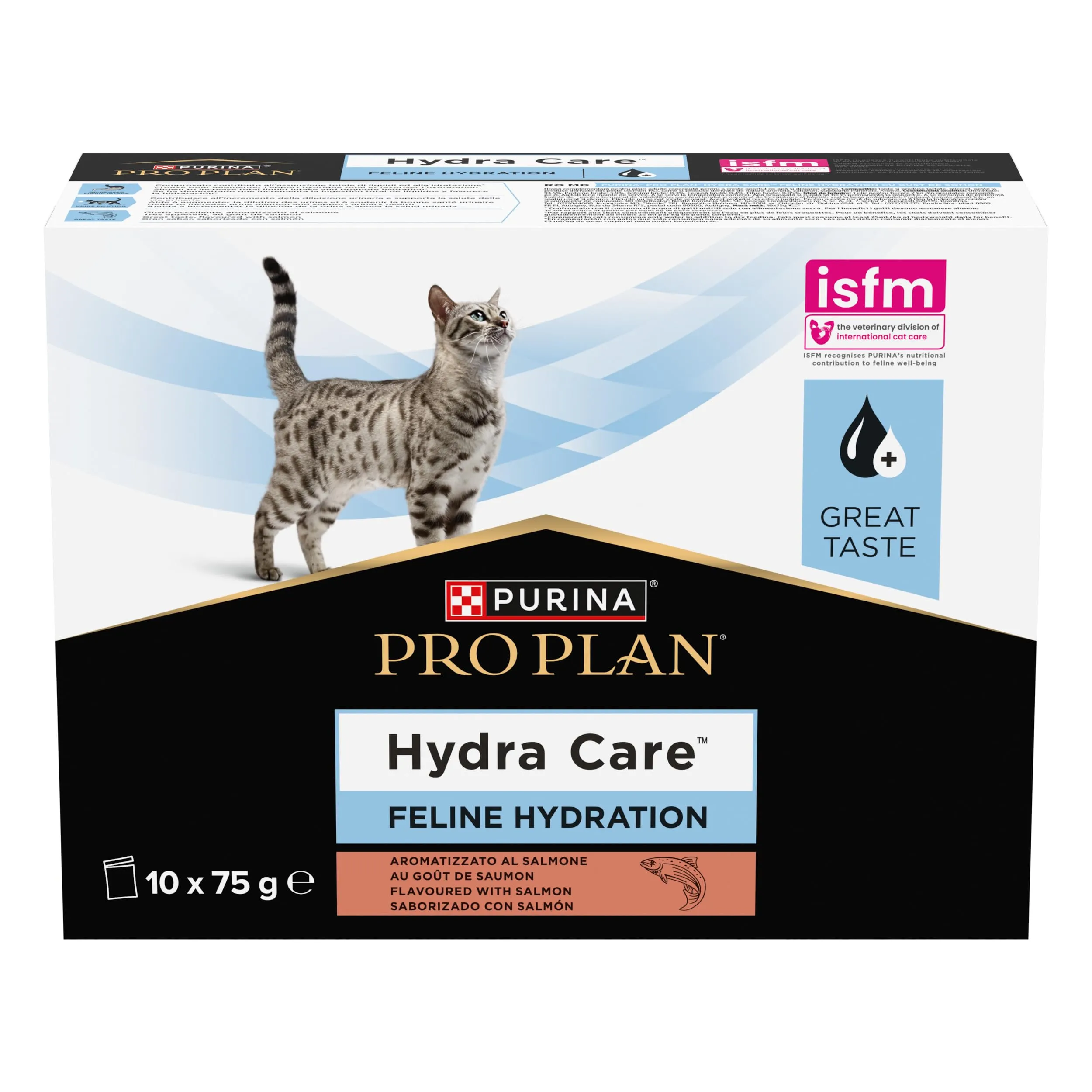 Purina Pro Plan Hydra Care per Idratazione Gatti Adulti, 10 Bustine da 75g - immagine 1