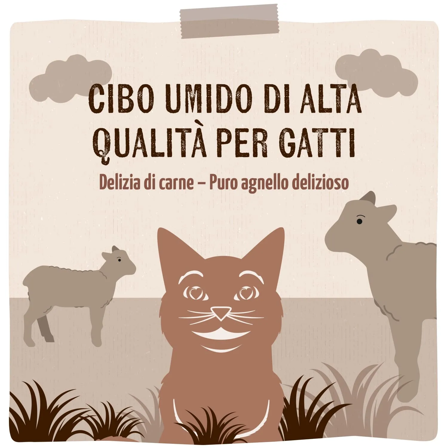 MjAMjAM Quetschie Cibo Umido per Gatti, Agnello, Senza Cereali, 12 x 125 g - immagine 5