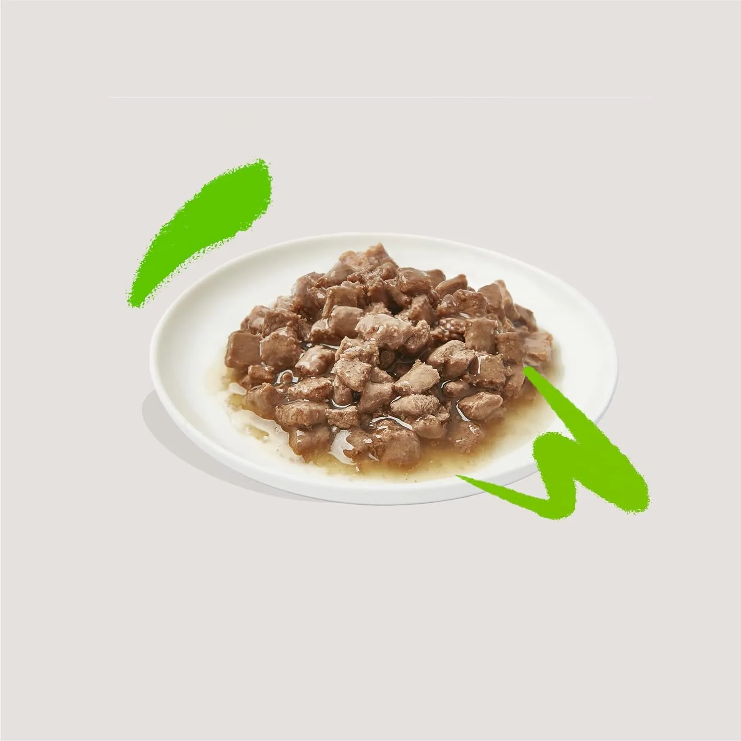 Edgard & Cooper Cibo Umido per Gatti Agnello e Pollo Fresco in Salsa, Senza Cereali, 85g x 18 - immagine 2