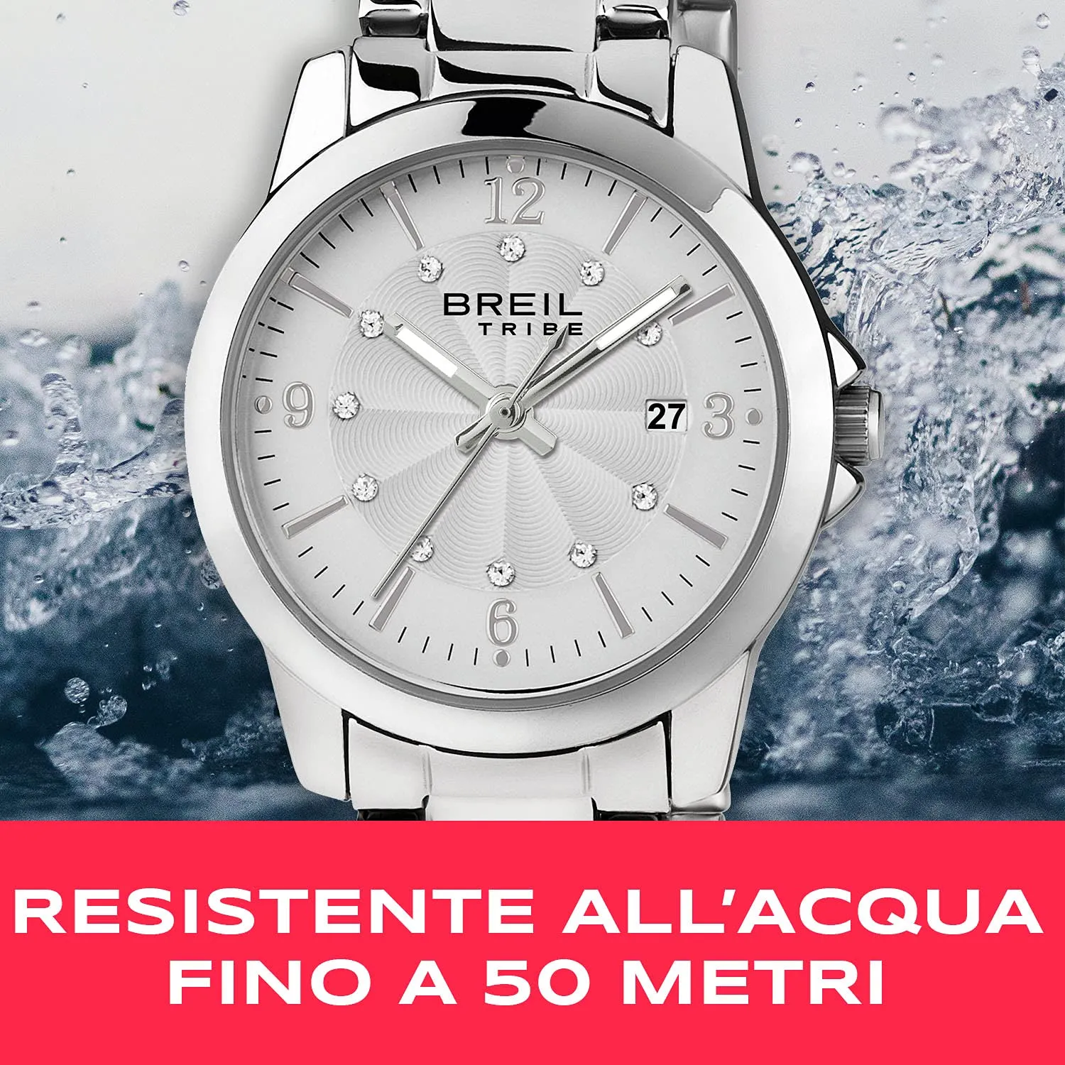 Breil Classic Elegance Orologio Donna Solo Tempo in Acciaio EW0195 - immagine 4