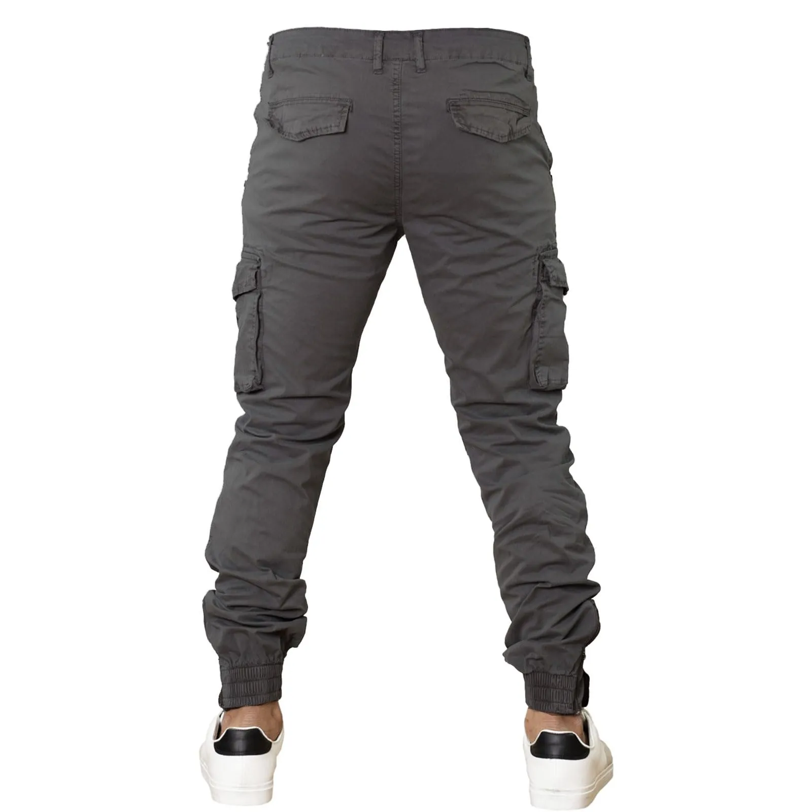 Toocool Pantaloni Cargo Militari Uomo in Cotone G6538 G6570 Grigio Taglia 46 - immagine 3