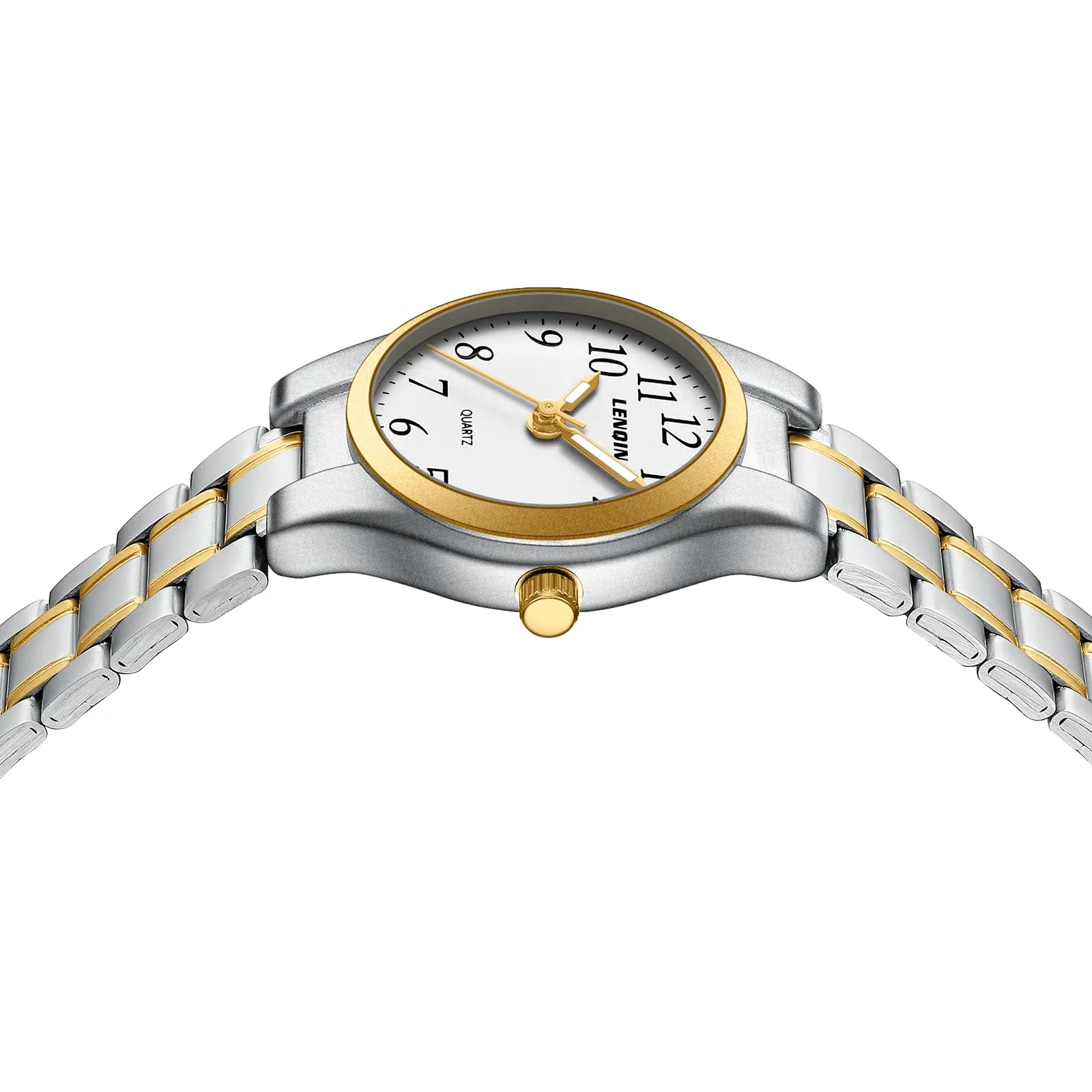 LN LENQIN Orologio Donna Analogico al Quarzo in Pelle L0145 - immagine 5