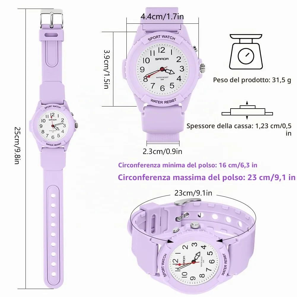 OFFCUP Orologio da Donna Analogico Quarzo, Impermeabile 5ATM - immagine 2