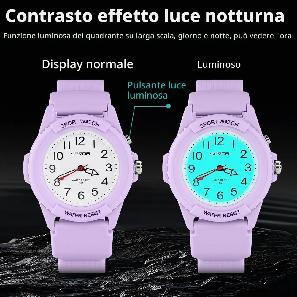 OFFCUP Orologio da Donna Analogico Quarzo, Impermeabile 5ATM - immagine 4