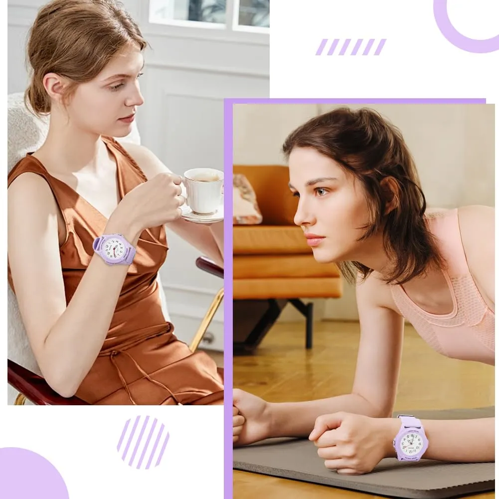 OFFCUP Orologio da Donna Analogico Quarzo, Impermeabile 5ATM - immagine 7