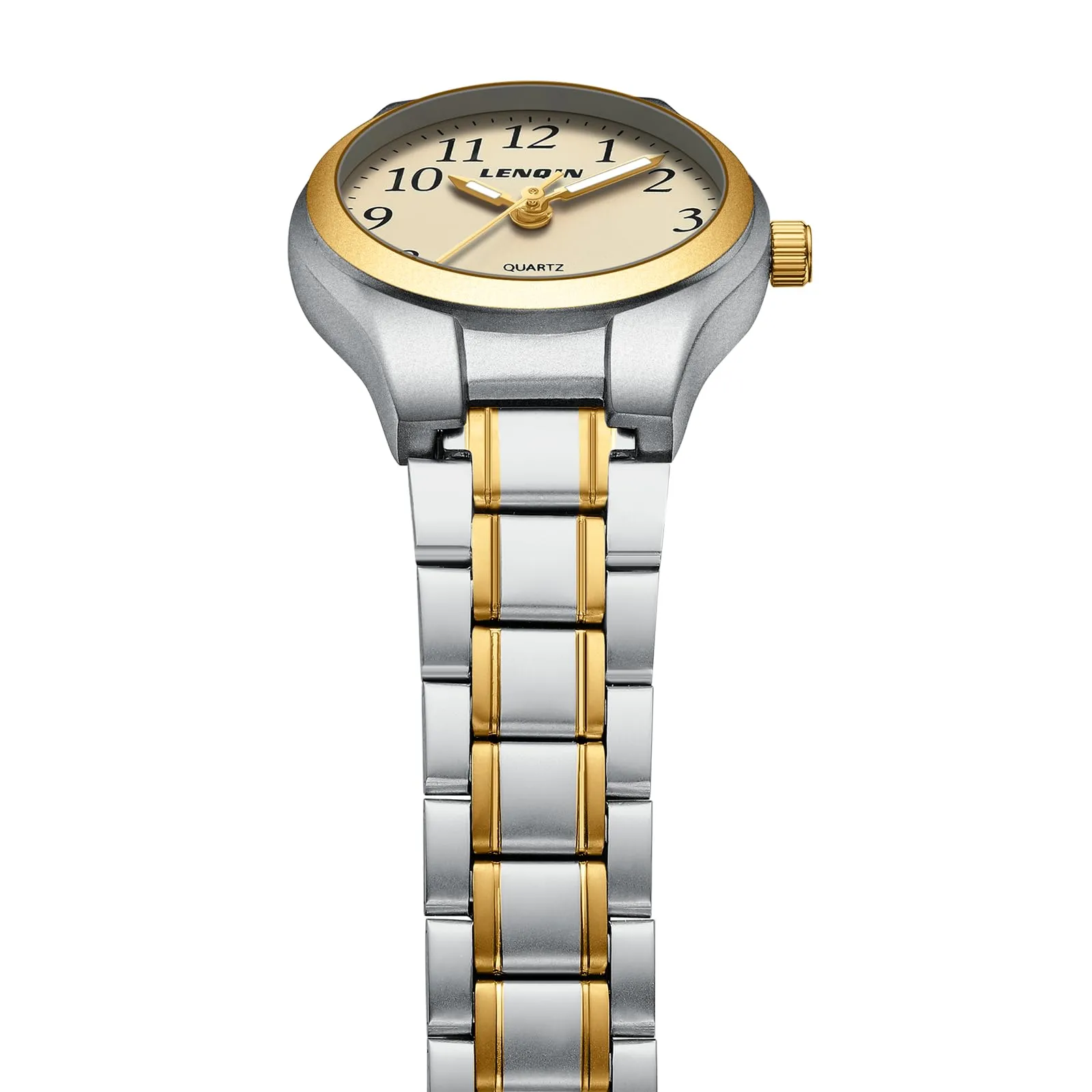LN LENQIN Orologio Donna Analogico al Quarzo in Acciaio Inossidabile L0145 - immagine 4