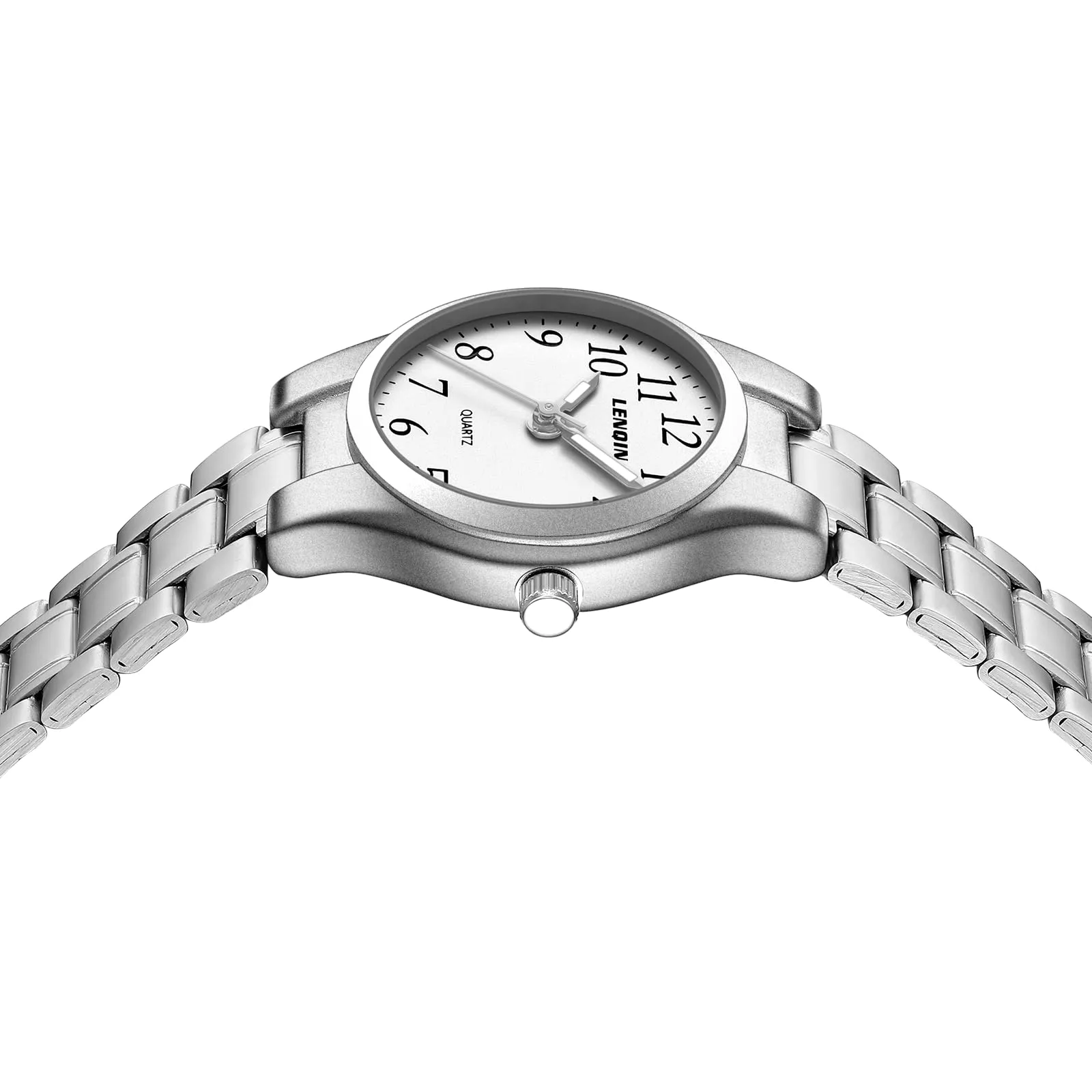 LN LENQIN Orologio Donna Analogico al Quarzo in Acciaio Inossidabile L0145 - immagine 5