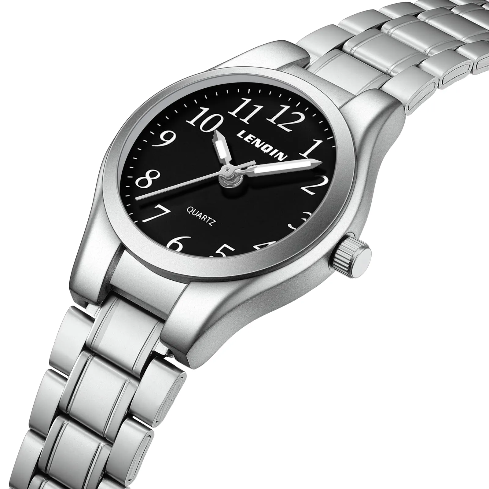LN LENQIN Orologio Donna Analogico Quarzo in Pelle L0145 - immagine 3