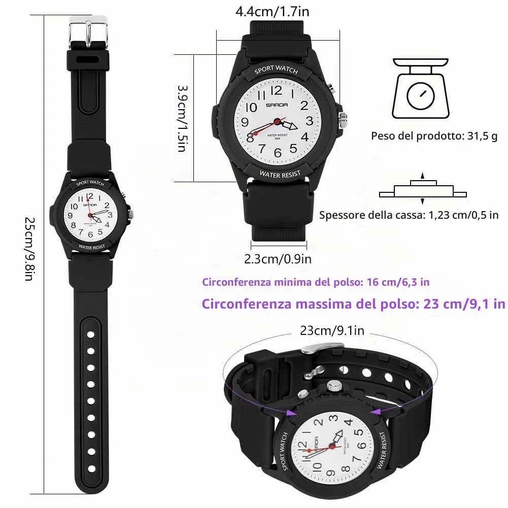 OFFCUP Orologio da Donna Analogico Quarzo Impermeabile 5ATM - immagine 2