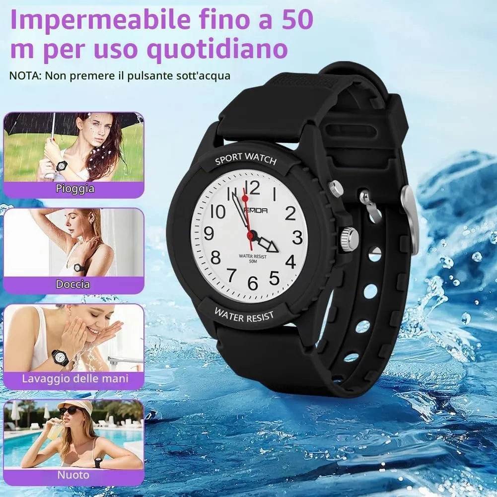 OFFCUP Orologio da Donna Analogico Quarzo Impermeabile 5ATM - immagine 5