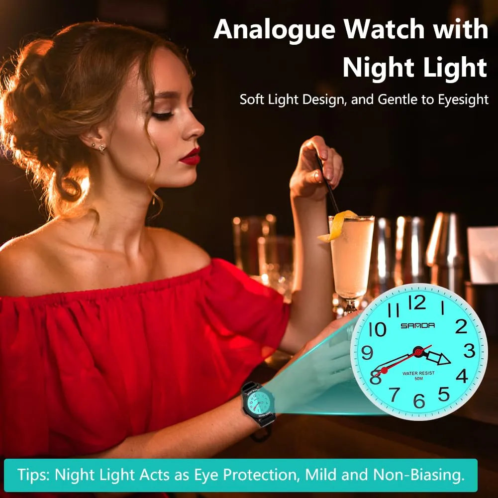OFFCUP Orologio da Donna Analogico Quarzo Impermeabile 5ATM - immagine 6