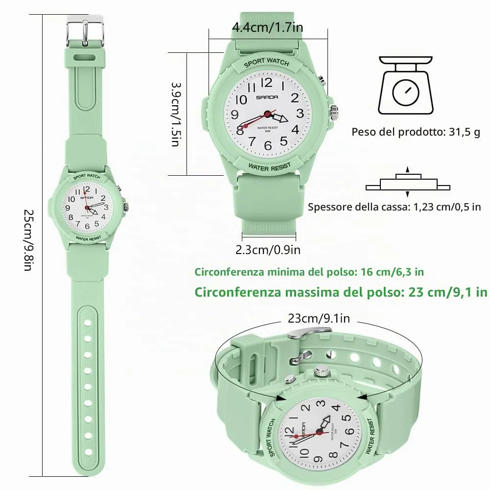 OFFCUP Orologio da Donna Analogico Quarzo Impermeabile 5ATM - immagine 2