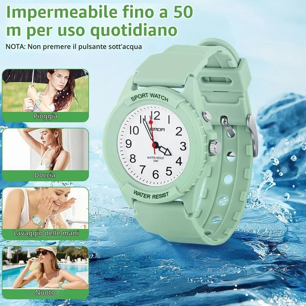 OFFCUP Orologio da Donna Analogico Quarzo Impermeabile 5ATM - immagine 5