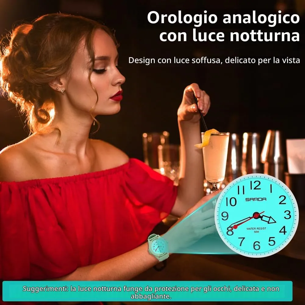 OFFCUP Orologio da Donna Analogico Quarzo Impermeabile 5ATM - immagine 6