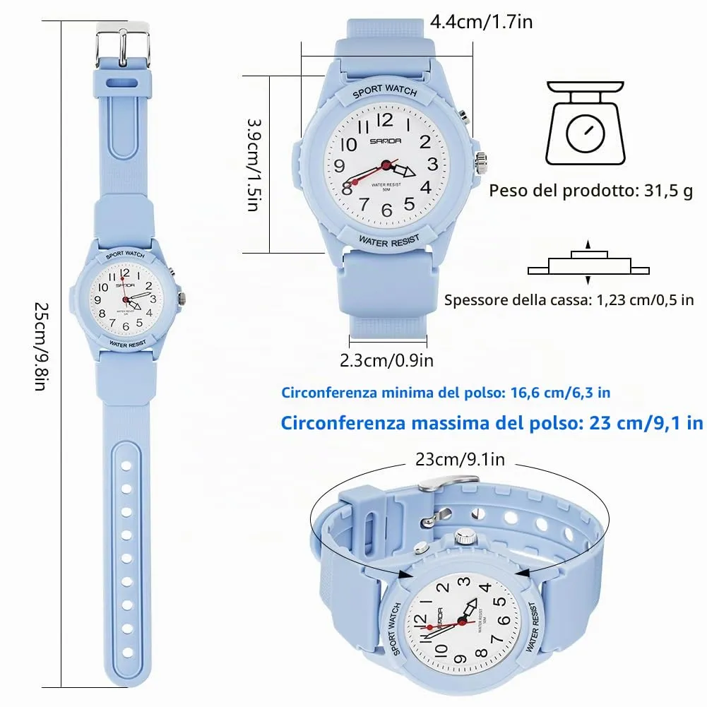 OFFCUP Orologio da Donna Analogico Quarzo, Impermeabile 5ATM - immagine 2