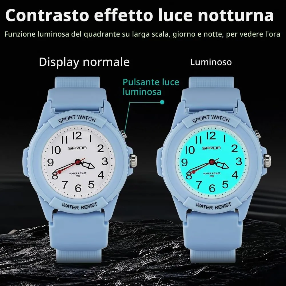 OFFCUP Orologio da Donna Analogico Quarzo, Impermeabile 5ATM - immagine 5