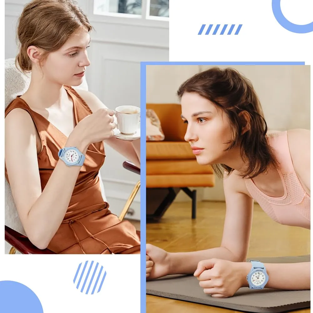 OFFCUP Orologio da Donna Analogico Quarzo, Impermeabile 5ATM - immagine 7