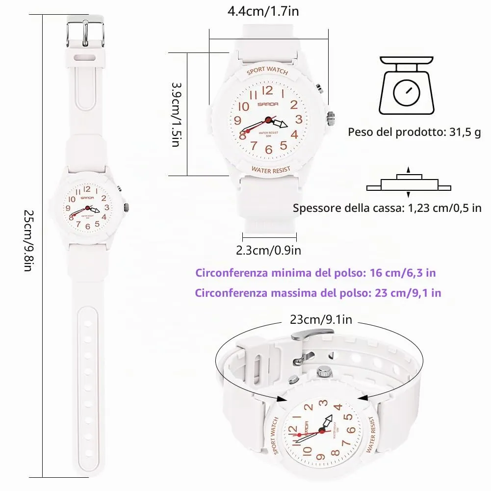 OFFCUP Orologio da Donna Analogico Quarzo Impermeabile 5ATM - immagine 2