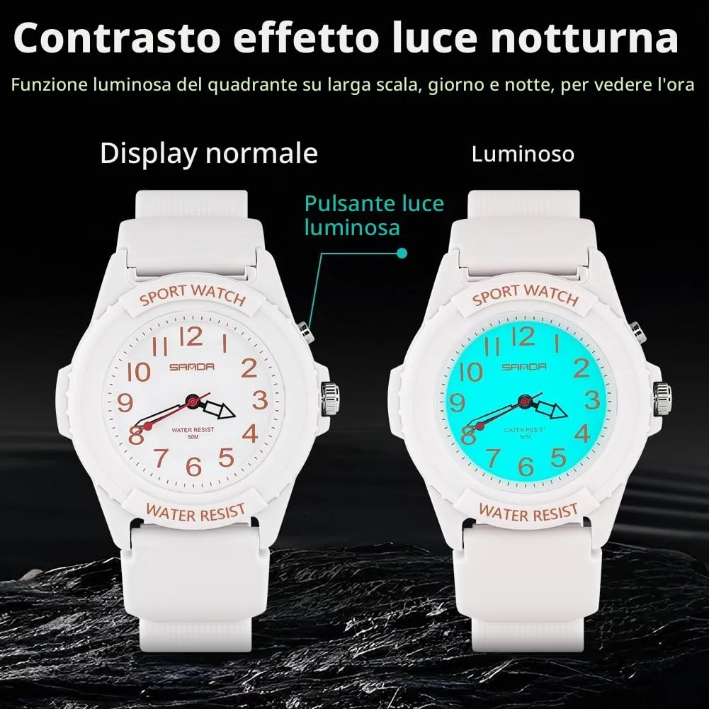 OFFCUP Orologio da Donna Analogico Quarzo Impermeabile 5ATM - immagine 4