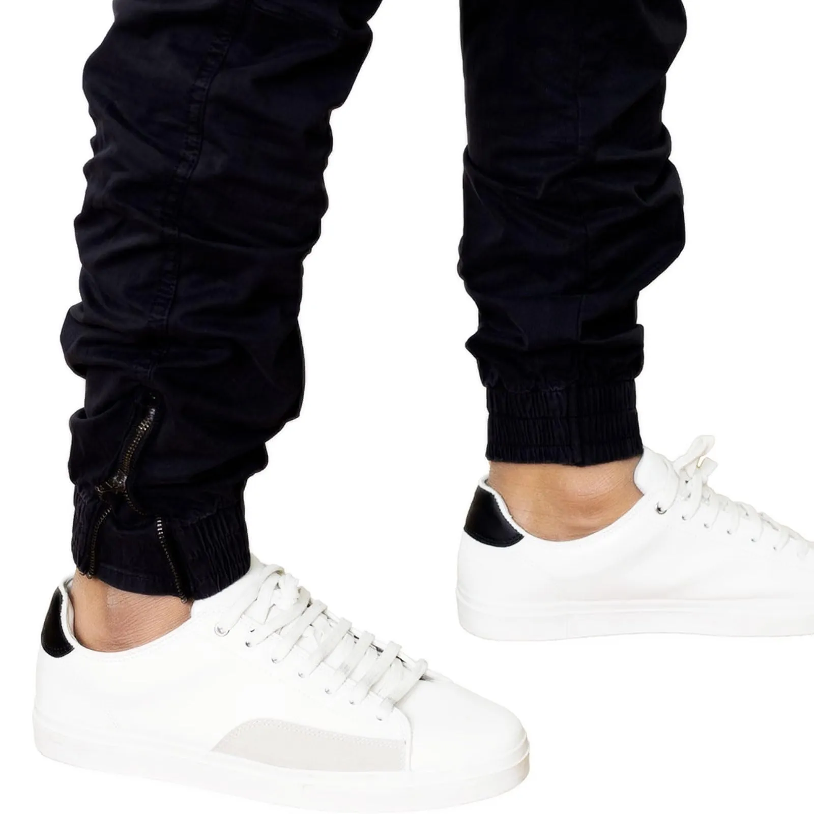 Toocool Pantaloni Cargo Militari Uomo in Cotone G6538 G6570 Nero Taglia 54 - immagine 4