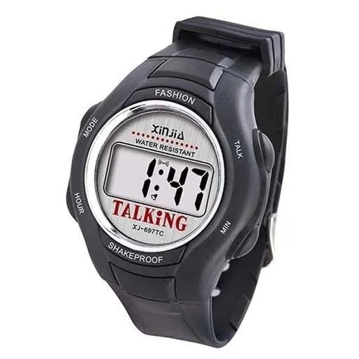 Generico Orologio Parlante XJ-697Ti per Anziani, Bambini e Non Vedenti - Vocale Italiano - immagine 2