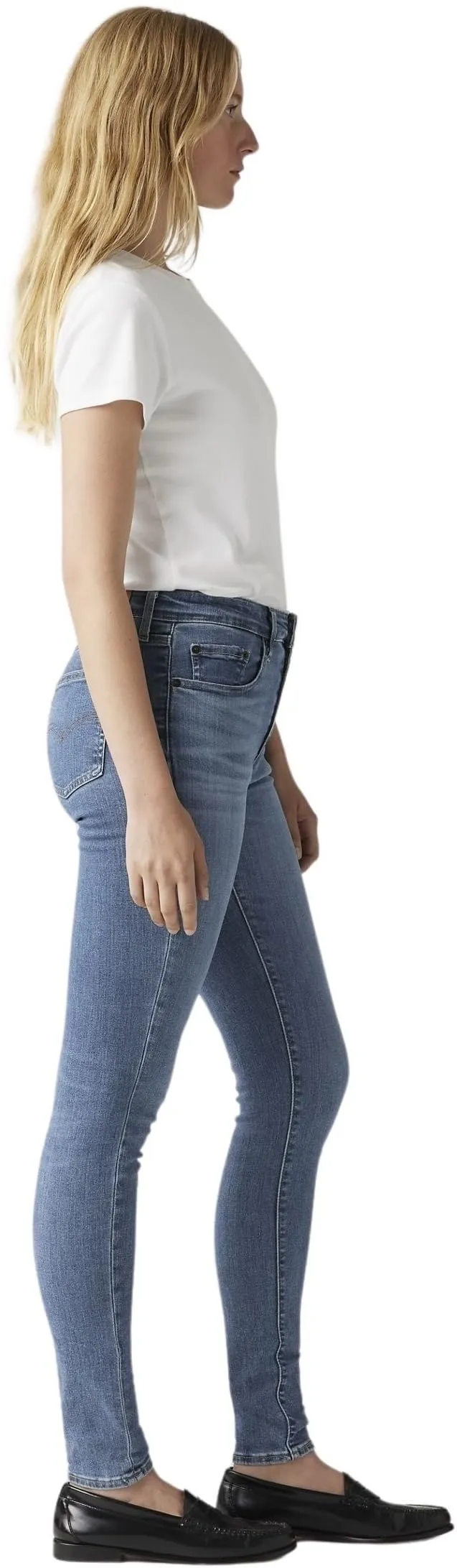 Levi's 721 High Rise Skinny Jeans Donna - Blue Wave Mid - 29W / 28L - immagine 2