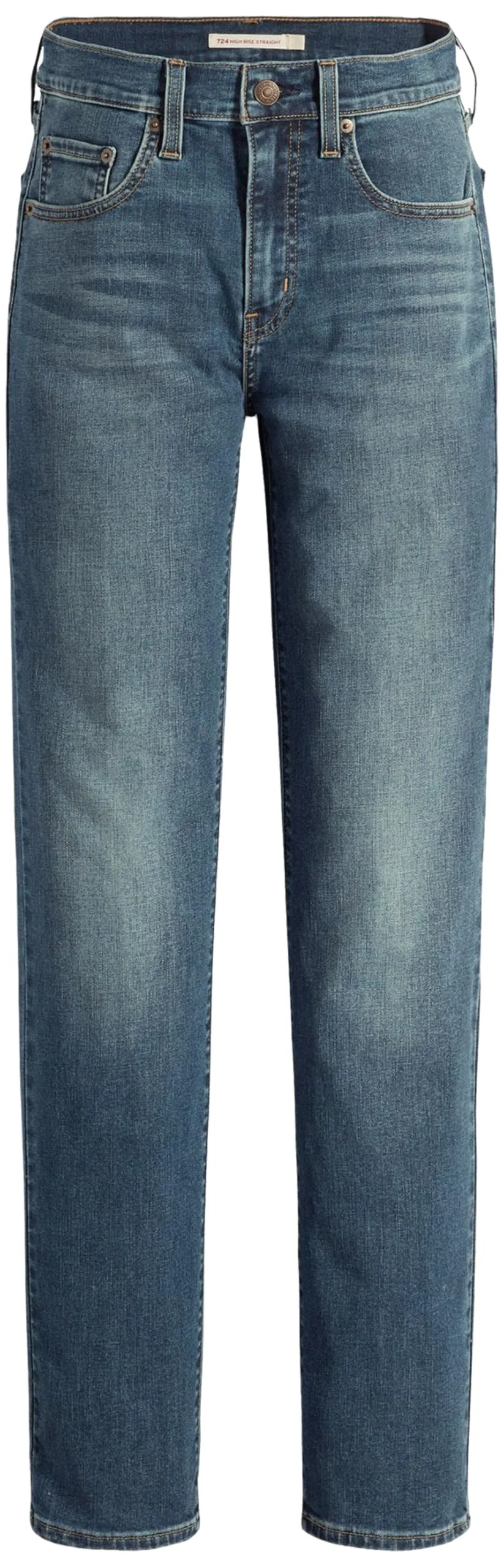 Levi's 724 High Rise Straight Jeans Donna, Tore It Up No DX T2, 28W / 34L - immagine 1