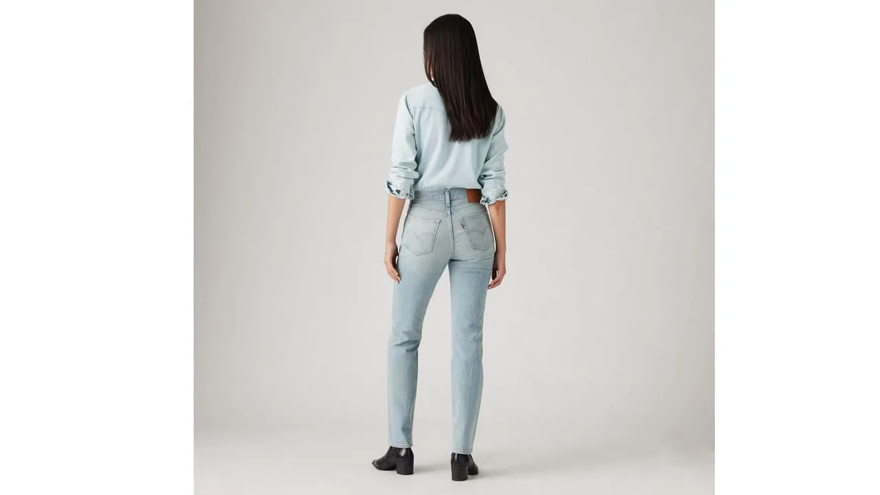 Levi's 724 High Rise Straight Jeans Donna - Headwinds Ahead, 26W / 28L - immagine 3