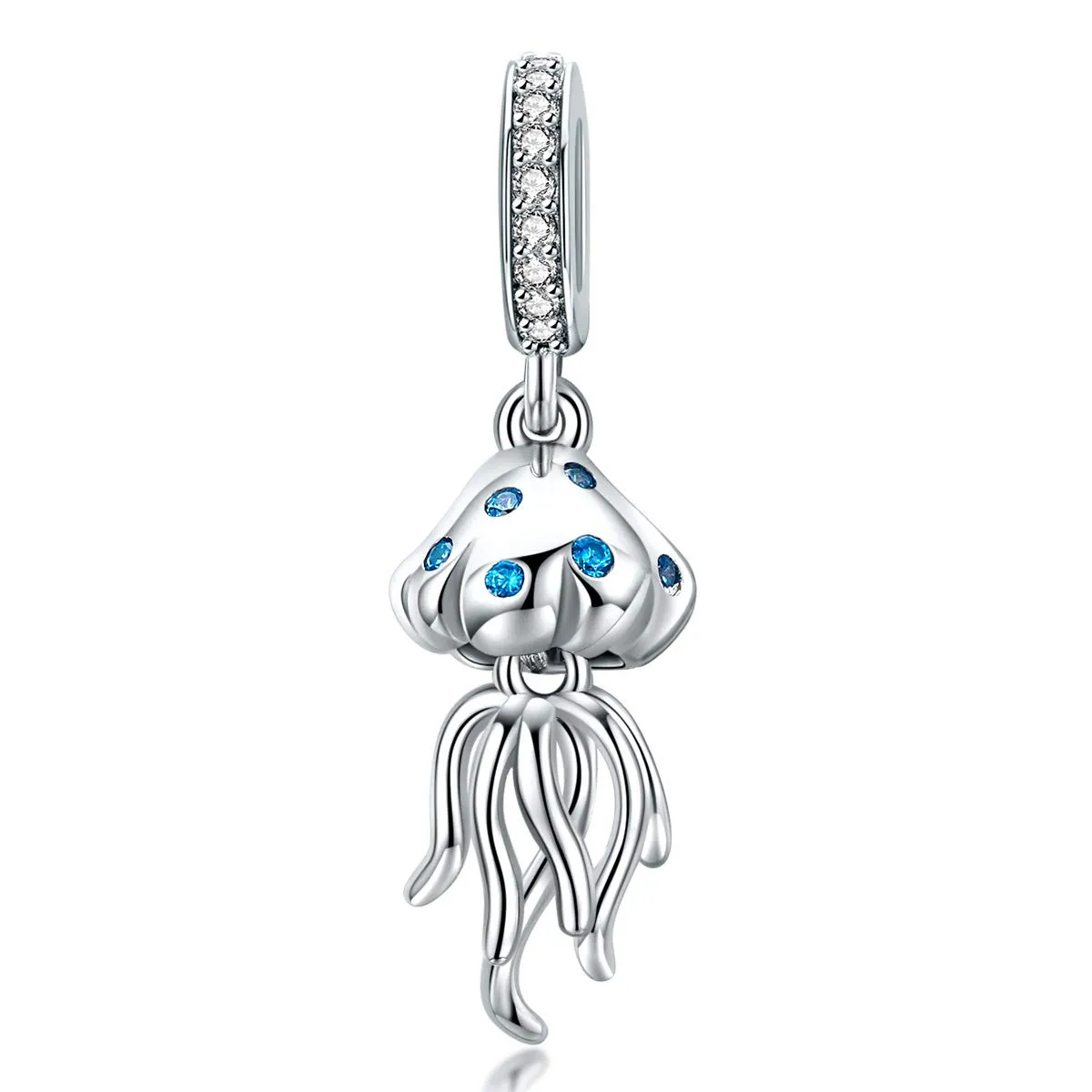 NewL Ciondolo a forma di medusa in argento Sterling 925 - immagine 1