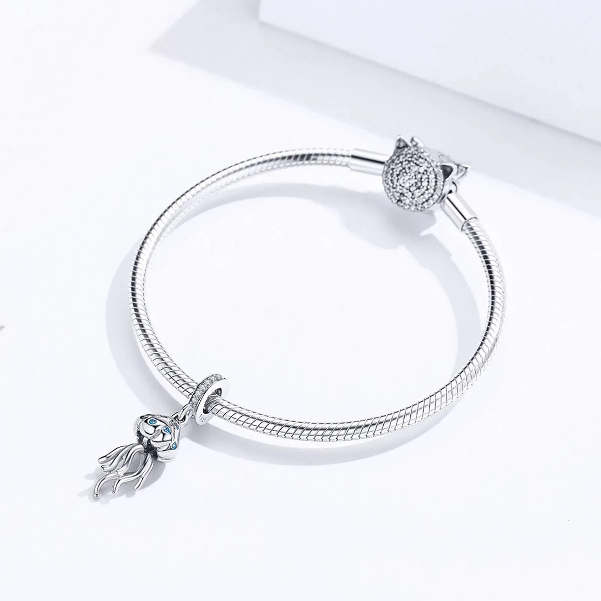 NewL Ciondolo a forma di medusa in argento Sterling 925 - immagine 6