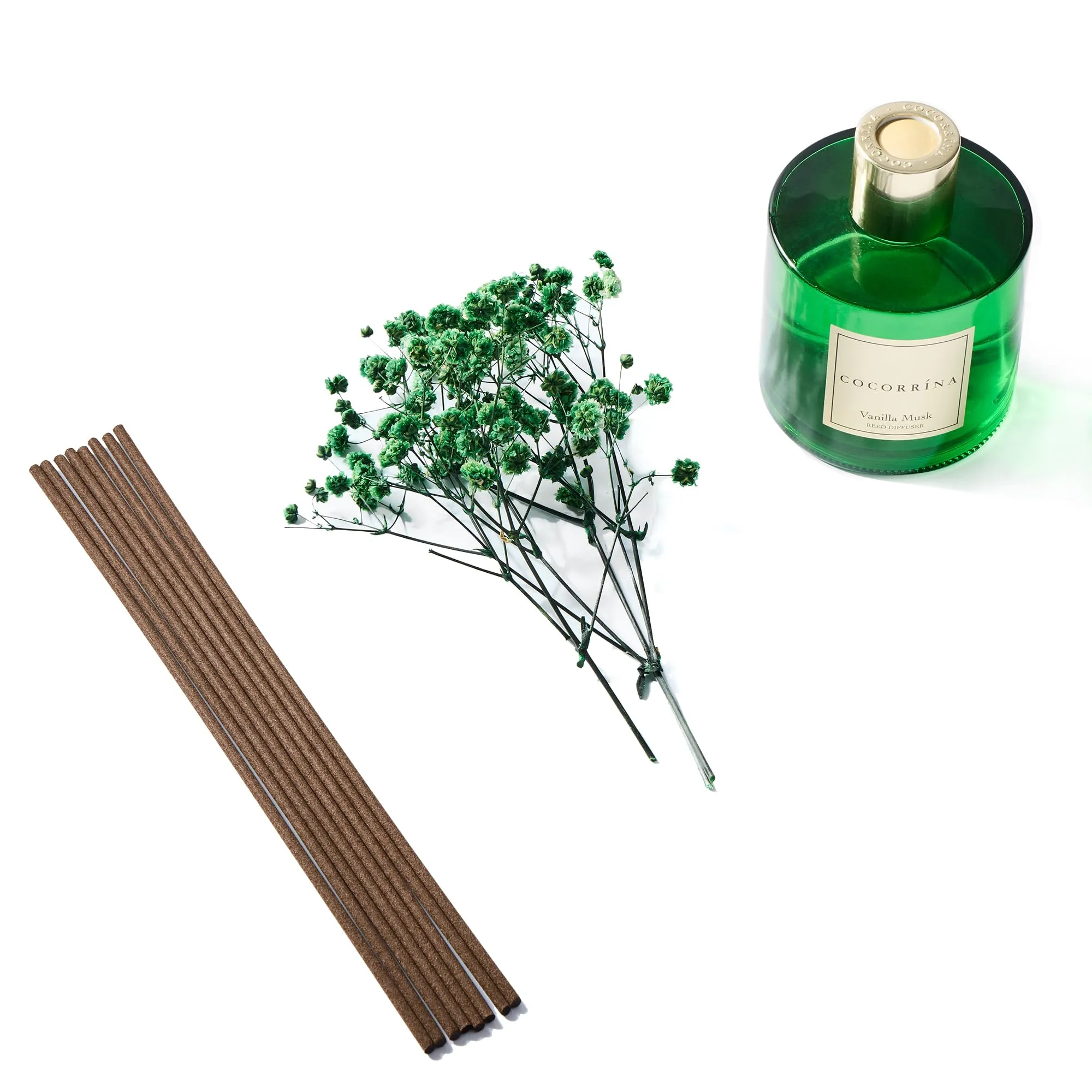 COCORRÍNA Reed Diffuser - Vanilla Musk, 200ml - immagine 3