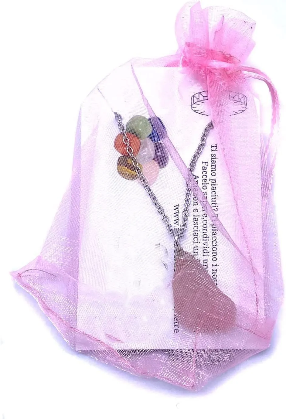 TENET Collana Ciondolo in Pirite Grezza - immagine 5