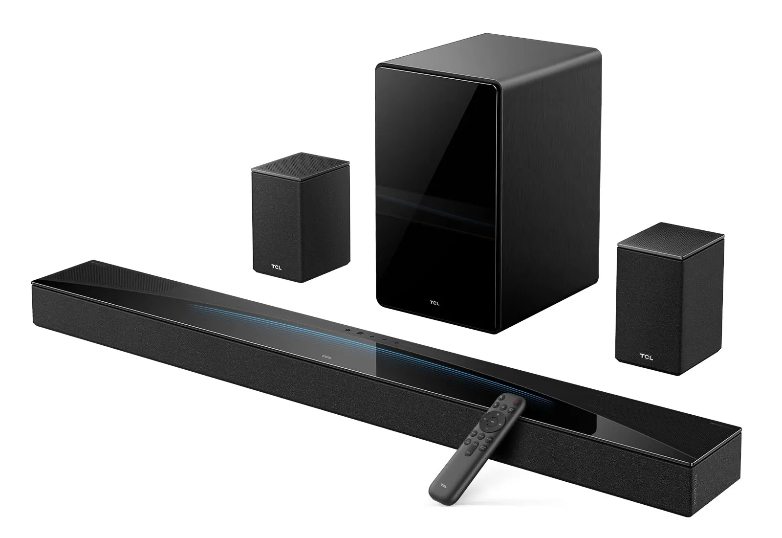 TCL Q85H 7.1.4 Channel Soundbar, 860W, Dolby Atmos, DTS:X, HDMI eARC, Bluetooth 5.1 - immagine 1