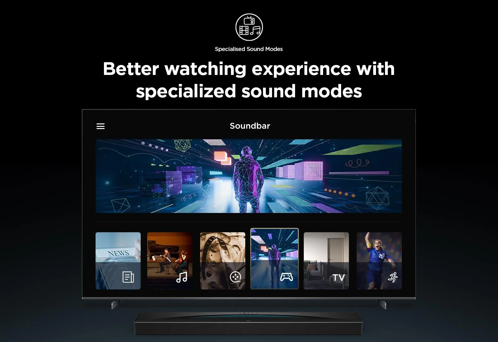 TCL Q85H 7.1.4 Channel Soundbar, 860W, Dolby Atmos, DTS:X, HDMI eARC, Bluetooth 5.1 - immagine 9