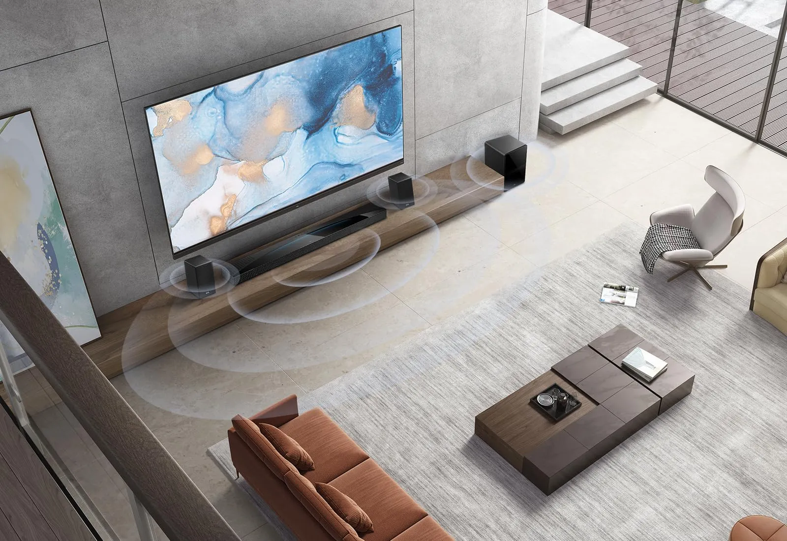 TCL Q85H 7.1.4 Channel Soundbar, 860W, Dolby Atmos, DTS:X, HDMI eARC, Bluetooth 5.1 - immagine 13