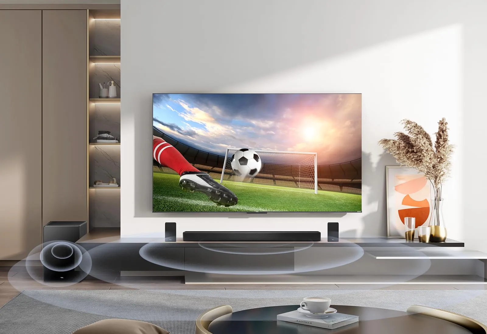 TCL Q85H 7.1.4 Channel Soundbar, 860W, Dolby Atmos, DTS:X, HDMI eARC, Bluetooth 5.1 - immagine 14