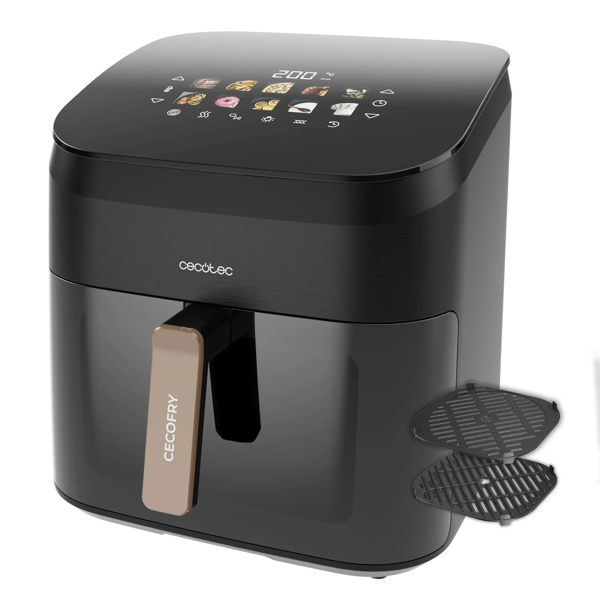 Cecotec Cecofry&Grill Smokin' 8500 Plus Friggitrice ad Aria, Grill e Affumicatore 8,5L, 2200W - immagine 1