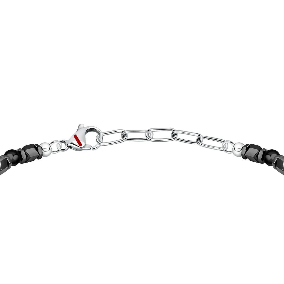Sector No Limits Basic Bracciale Uomo in acciaio, smalto, ematite, agata nera - SZS97 - immagine 3