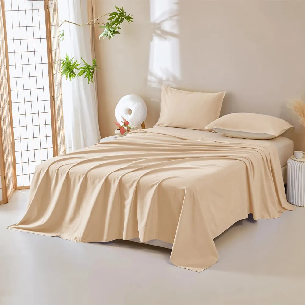 DUJUIKE Copriletto Impermeabile per Cane, Gatto e Bambini, Giallo Albicocca, Super King 230 x 300 cm - immagine 6